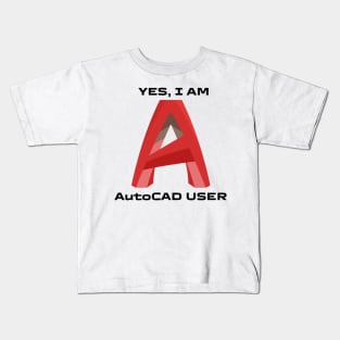 AUTOCAD PROFISSIONAL , NEW AUTOCAD DESIGN , T shirt Autocad design & CLEAN SIMPLE DESIGN AUTOCAD Kids T-Shirt